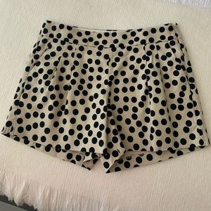 J. Crew Polka Dot Shorts